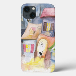iPhone 13 Coque Petite ville la nuit
