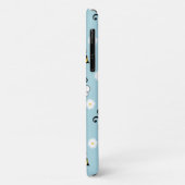 Coques Case-Mate iPhone Petites abeilles mignonnes et fleurs marguerites m (Dos/Gauche)