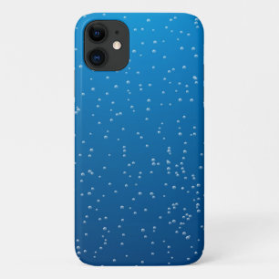 Case-Mate iPhone Case Petites Bulles Dans L'Eau Bleue Lumineuse