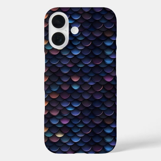 Coques Case-Mate iPhone Petites échelles violettes foncées (Verso)