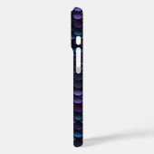 Coques Case-Mate iPhone Petites échelles violettes foncées (Verso / Gauche)