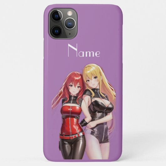 Coques Case-Mate iPhone Petites filles Anime Thunder_Cove (Dos)