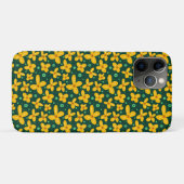 Coques Case-Mate iPhone Petites fleurs jaunes (Dos (Horizontal))