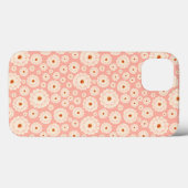 Coques Case-Mate iPhone Petites fleurs roses en poudre (Verso (horizontal))