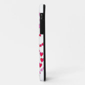 Coques Case-Mate iPhone Petits coeurs rose rouge AMOUR (Dos/Gauche)