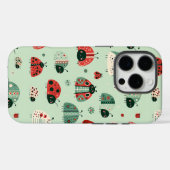 Coques Case-Mate iPhone Petits insectes de fête (Verso (horizontal))