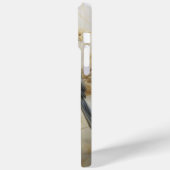 Coques Case-Mate iPhone Petits oiseaux bleus compagnons de chat (Verso / Gauche)