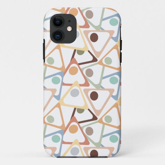 Coques Case-Mate iPhone Petits Triangles Pastel (Dos)