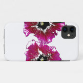 Coques Case-Mate iPhone Pétunias d'été (Dos (Horizontal))