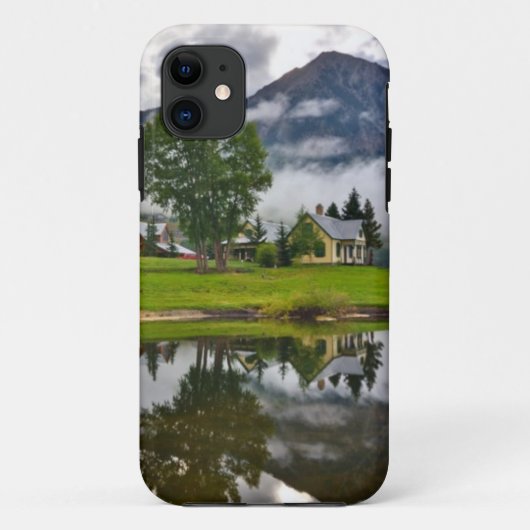 Coques Case-Mate iPhone Peu de Chambre en brume sur le lac (Dos)