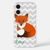 Coques Case-Mate iPhone Peu de conception de Fox rouge (Verso)