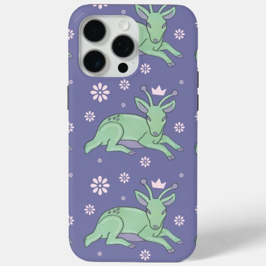 Coques Case-Mate iPhone Peuple de cerfs extraterrestres Art folklorique | (Verso)