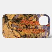 Coques Case-Mate iPhone Peupliers sur une route à travers les collines de  (Verso (horizontal))