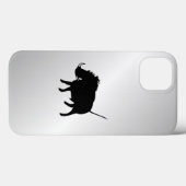 Coques Case-Mate iPhone Phacochère argenté (Verso (horizontal))