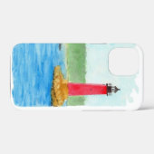 Coques Case-Mate iPhone Phare aquarelle (Verso (horizontal))