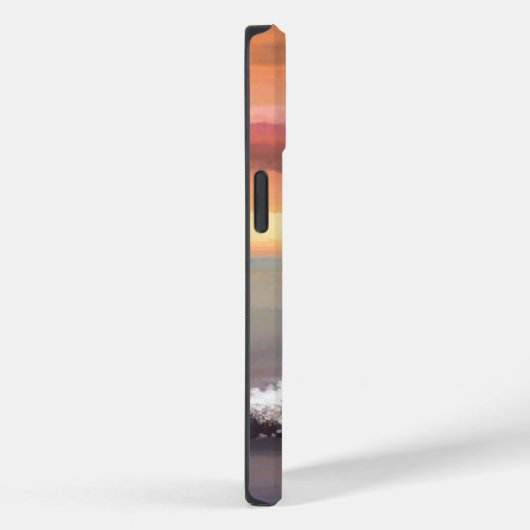 Coques Case-Mate iPhone Phare Côtier Avec Ciel Rose Et Orange (Verso / Droite)