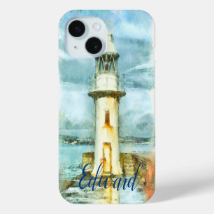 Coque Pour iPhone 15 Phare de la Nouvelle-Angleterre