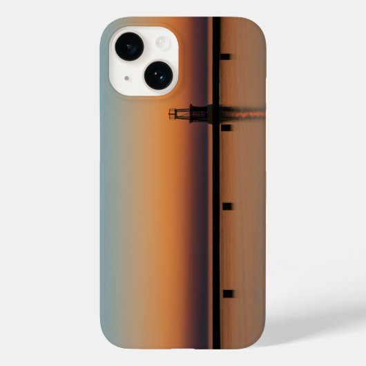 Coques Case-Mate iPhone Phare de North Ave Sunrise (Verso)