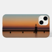 Coques Case-Mate iPhone Phare de North Ave Sunrise (Verso (horizontal))