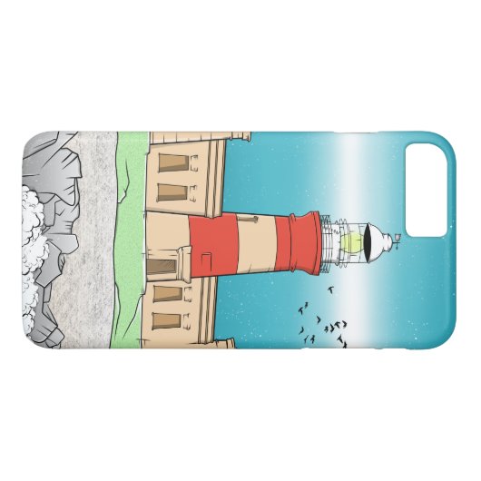 Coques Case-Mate iPhone Phare du Cap Agulhas (Dos (Horizontal))