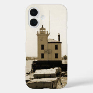 Coques iPhone 16 Phare du lac Érié
