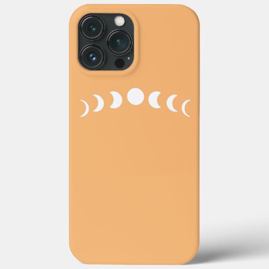 Coques Case-Mate iPhone Phase Lune Pagan White sorcière Chakra Yoga Cadeau (Verso)
