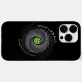 Coques Case-Mate iPhone Phénomène de Pickleball Galaxie (Verso (horizontal))