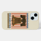 Coques Case-Mate iPhone Philadelphie | Liberty Bell (Verso (horizontal))