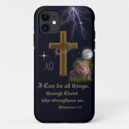 Coques Case-Mate iPhone Philippiens 4:16 (Dos)