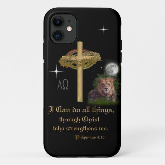 Coques Case-Mate iPhone Philippiens 4:16 (Dos)