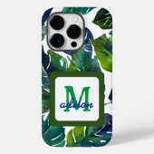 Coques Case-Mate iPhone Philodendron vert Feuille Foliage Botanique (Verso)