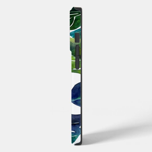 Coques Case-Mate iPhone Philodendron vert Feuille Foliage Botanique (Verso / Gauche)