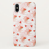 Coques Case-Mate iPhone Phoenix Oiseau Et Phoenix Fleur Motif Sans Faille (Dos)
