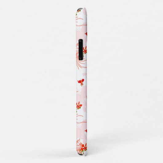 Coques Case-Mate iPhone Phoenix Oiseau Et Phoenix Fleur Motif Sans Faille (Dos/Droite)