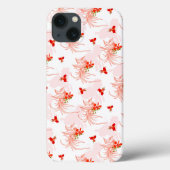 Coques Case-Mate iPhone Phoenix Oiseau Et Phoenix Fleur Motif Sans Faille (Verso)