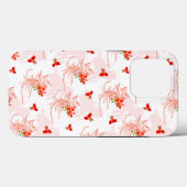 Coques Case-Mate iPhone Phoenix Oiseau Et Phoenix Fleur Motif Sans Faille (Verso (horizontal))