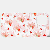 Coques Case-Mate iPhone Phoenix Oiseau Et Phoenix Fleur Motif Sans Faille (Verso (horizontal))