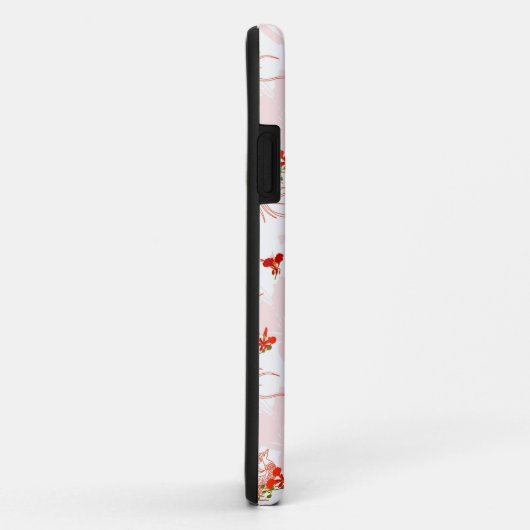 Coques Case-Mate iPhone Phoenix Oiseau Et Phoenix Fleur Motif Sans Faille (Dos/Droite)