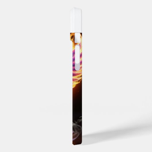 Coques Case-Mate iPhone "Phoenix Rising : Une danse des flammes" (Verso / Gauche)