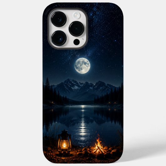 Coques Case-Mate iPhone Phone Case - Mountain Moonlight (Verso)