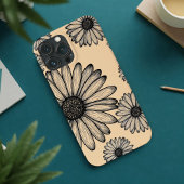 Coques Case-Mate iPhone Phone case with daisy design, Floral phone case