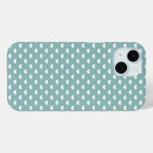 Coques Case-Mate iPhone Phone de régène vert (Verso (horizontal))