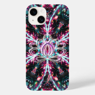 Coque Pour iPhone 14 Phosphorescence Zen Lotus