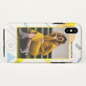 Coques Case-Mate iPhone Photo Abstraite funky personnalisée (Dos (Horizontal))