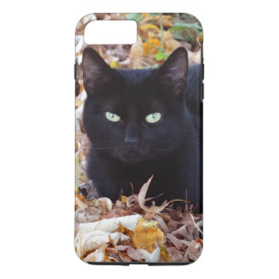 Coque iPhone 8 Plus/7 Plus Photo Apple iPhone 8 Plus/7 Plus, Tough Black Cat
