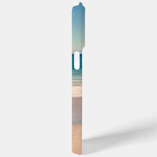 Coques Case-Mate iPhone Photo Aqua Beach (Verso / Droite)