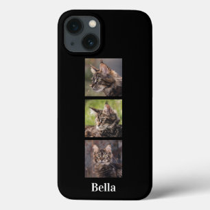 Case-Mate iPhone Case Photo Cat personnalisée Collage Monogramme Animal