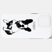 Coques Case-Mate iPhone Photo Chien Personnalisé Chien Français Chien À Fa (Verso (horizontal))