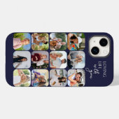 Coques Case-Mate iPhone Photo Collage 12 Image Grid Loving Life with You (Verso (horizontal))