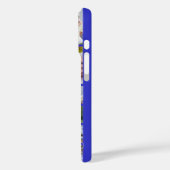 Coques Case-Mate iPhone Photo Collage 16 Photos Monogramme Nom Purple (Verso / Gauche)